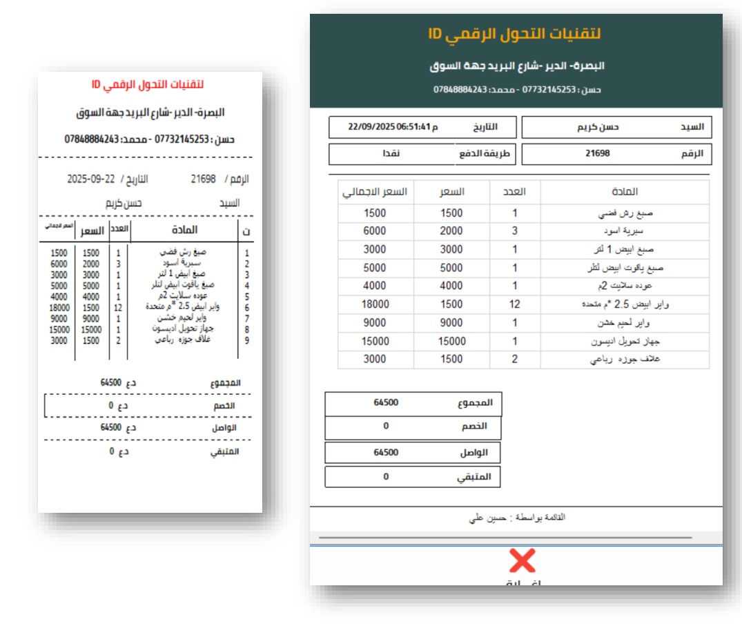 8-bit sales management system
